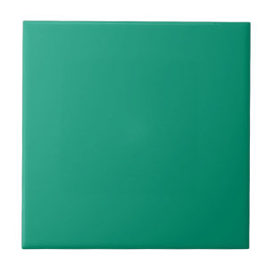 Trendkleur - Jade Green Decoratieve Keramische Teg Tegeltje