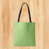 Trendkleur - Kiwi Green Canvas tas