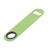 Trendkleur - Kiwi Green Speed flesopener Speed Flessenopener (Achterkant Gekanteld)