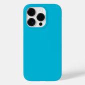 Trendkleur - levendige cyaan Case-Mate iPhone case (Achterkant)