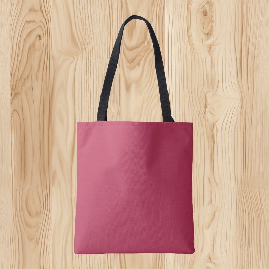 Trendkleur - Levendige magenta Canvas tas