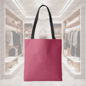 Trendkleur - Levendige magenta Canvas tas