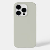Trendkleur - Licht zilvergrijs Case-Mate iPhone Case (Achterkant)
