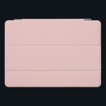 Trendkleur - Lichtroze - iPad Smart Hoesje iPad Pro Cover<br><div class="desc">Modern en stijlvol effen gekleurd lichtroze / delicate roze iPad Smart Hoesje van ons "Trendy Pink Christmas Color Collectie". Elegante effen blos / kersenbloesem roze niet alleen voor Kerstmis.</div>