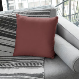 Trendkleur - Mahonie Bruin Kussen