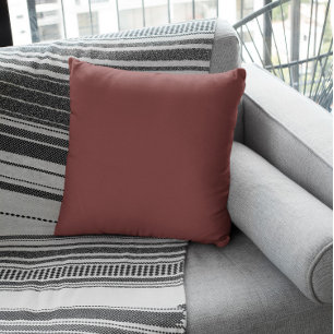 Trendkleur - Mahonie Bruin Kussen