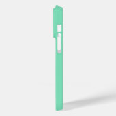 Trendkleur - Minty Green Case-Mate iPhone Case (Achterkant / Links)
