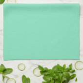 Trendkleur - Minty Green keukenhanddoek (Gevouwen)