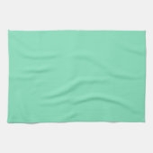 Trendkleur - Minty Green keukenhanddoek (Horizontaal)