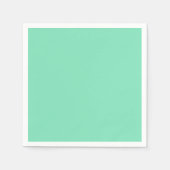 Trendkleur - Minty Green Paper servetten (Voorkant)