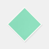 Trendkleur - Minty Green Paper servetten (Hoek)