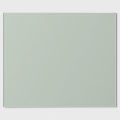 Trendkleur Muted Green-Grey Cadeaupapier (Vlak)