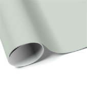 Trendkleur Muted Green-Grey Cadeaupapier (Rol Hoek)