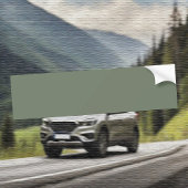 Trendkleur Muted Greenish Grey Bumpersticker