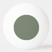 Trendkleur Muted Greenish Grey Pingpongbal (Achterkant)