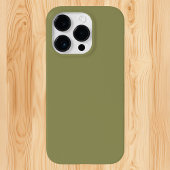 Trendkleur - Olijfgroen Case-Mate iPhone Case