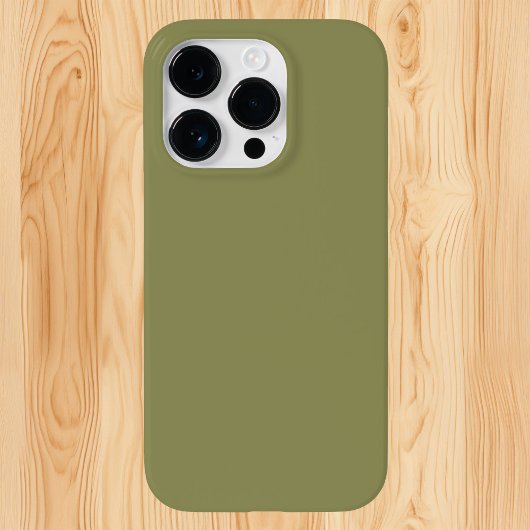 Trendkleur - Olijfgroen Case-Mate iPhone Case