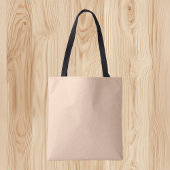 Trendkleur - Perzik Blush Canvas tas