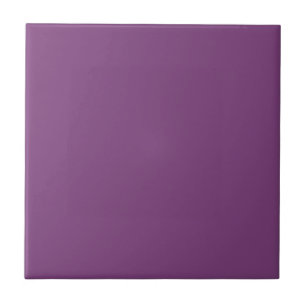 Trendkleur - Plum Paarse decoratieve keramische Te Tegeltje