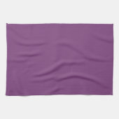 Trendkleur - Plum Paarse keukenhanddoek (Horizontaal)