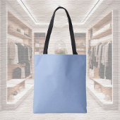 Trendkleur - Poederblauwe Canvas tas