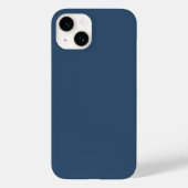 Trendkleur Serious Blue Minimalist Case-Mate iPhone Case (Achterkant)