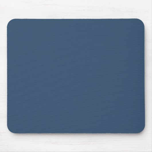 Trendkleur Serious Blue Mousepad Muismat (Voorkant)