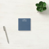 Trendkleur - Serious Blue Naam Post-it® Notes (Kantoor)