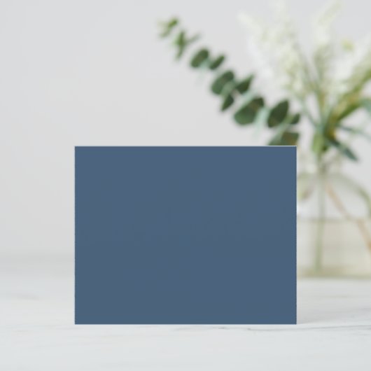 Trendkleur - Serious Blue Paper Sheet (Staand voorkant)