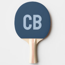 Trendkleur Serious Blue Ping Pong Paddle Tafeltennisbatje