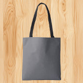 Trendkleur - Slate Grey Canvas tas