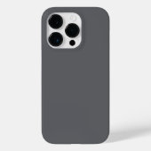 Trendkleur - Slate Grey Case-Mate iPhone Case (Achterkant)