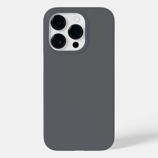 Trendkleur - Slate Grey Case-Mate iPhone Case (Achterkant)