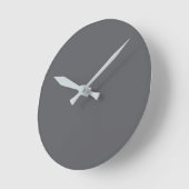 Trendkleur - Slate Grey Ronde Klok (Hoek)