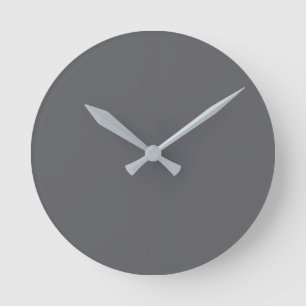 Trendkleur - Slate Grey Ronde Klok