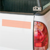 Trendkleur - Soft Peach Bumpersticker (Op Truck)