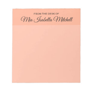 Trendkleur - Soft Peach Classic Notitieblok