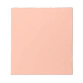Trendkleur - Soft Peach Notitieblok (Voorkant)