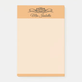 Trendkleur Soft Sinaasappel Classic Post-it® Notes (Voorkant)