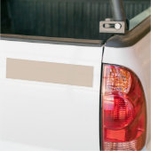 Trendkleur - Soft Taupe Bumpersticker (Op Truck)