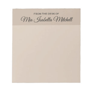 Trendkleur - Soft Taupe Classic Notitieblok