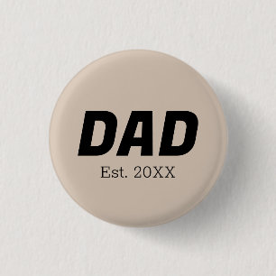 Trendkleur - Soft Taupe Dad Button