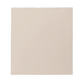 Trendkleur - Soft Taupe Notitieblok (Voorkant)