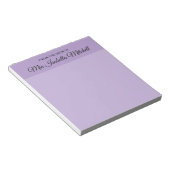 Trendkleur - Soft Violet Classic Notitieblok (Schuin)