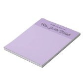 Trendkleur - Soft Violet Classic Notitieblok (Linkerzijde)