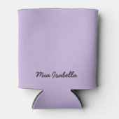 Trendkleur - Soft Violet naam Koelbox Blikjeskoeler (Voorkant)