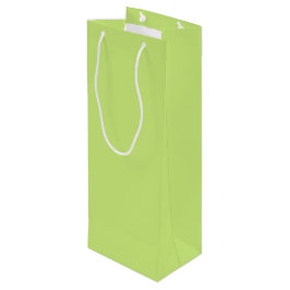 Trendkleur - Spring Green Wine Gift Bag Wijn Cadeautas