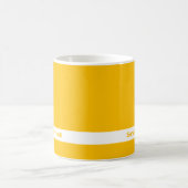 Trendkleur - Sunburst Yellow Naam Mok (Center)