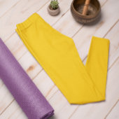 Trendkleur Sunburst Yellow Solid Leggings