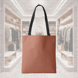 Trendkleur - Verbrande koperen Canvas tas